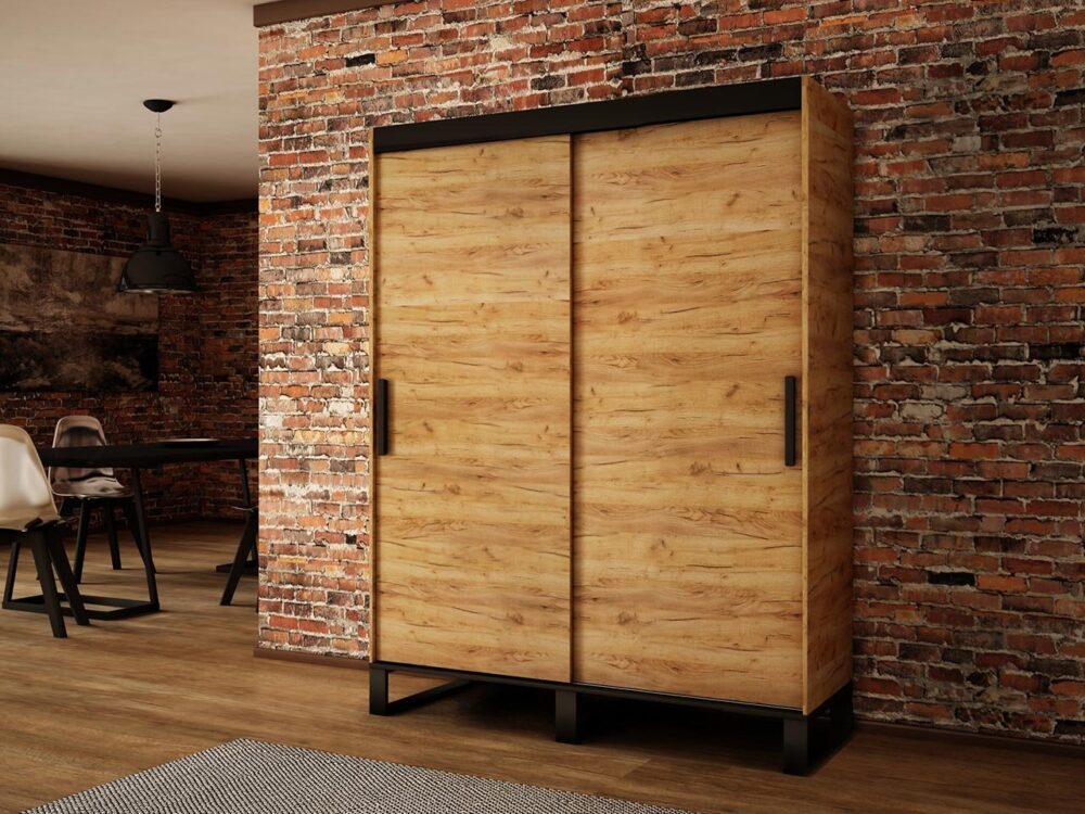 ארון הזזה דגם Willow 150cm 1 ארון הזזה 150 ס"מ דגם Willow – תמונה 4