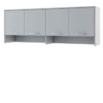 מיטת יחיד אופקית מתקפלת לקיר 120x200 דגם  - פתרון חיסכון – תמונה 5