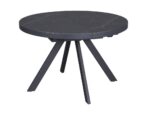 שולחן SOLT 119-159x119 קרמי שחור - שילוב של יוקרה ופונקציונליות