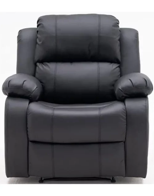 manual recliner leather soft lucca x