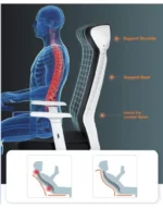 office chair with headrest manager x
