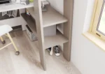 "מיטת גלריה 90x200 עם שולחן כתיבה – עיצוב חסכוני במקום" – תמונה 2