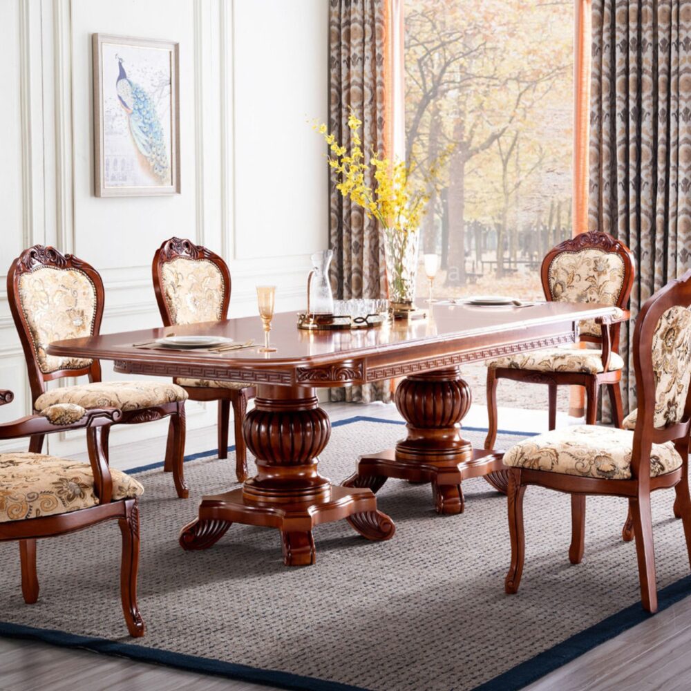 dinner-table-858-4-2000x2000-1.jpg שולחן אוכל איכותי ומסוגנן דגם 858 - עיצוב מודרני – תמונה 2