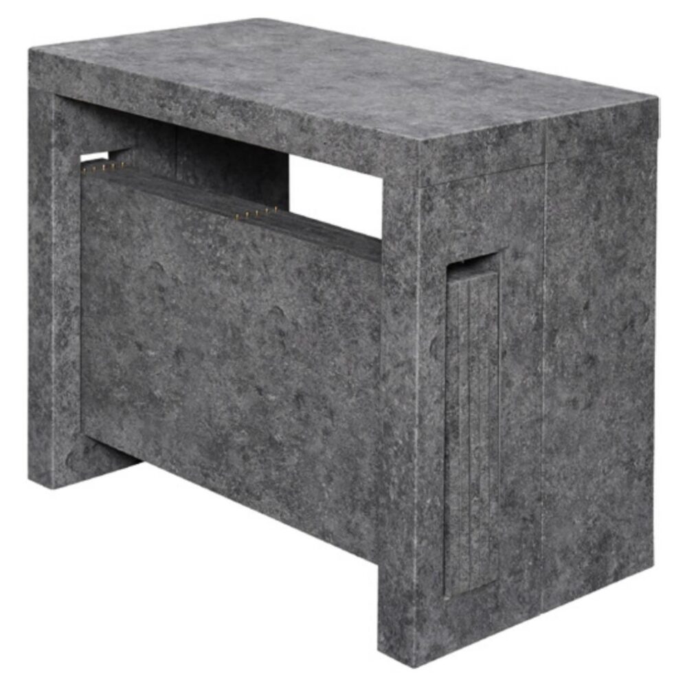 expandable-console-table-cement-gray-2-2000x2000-1.jpg שולחן קונסולה נפתח אפור מלט לעיצוב הבית - יוקרה וסטייל – תמונה 2