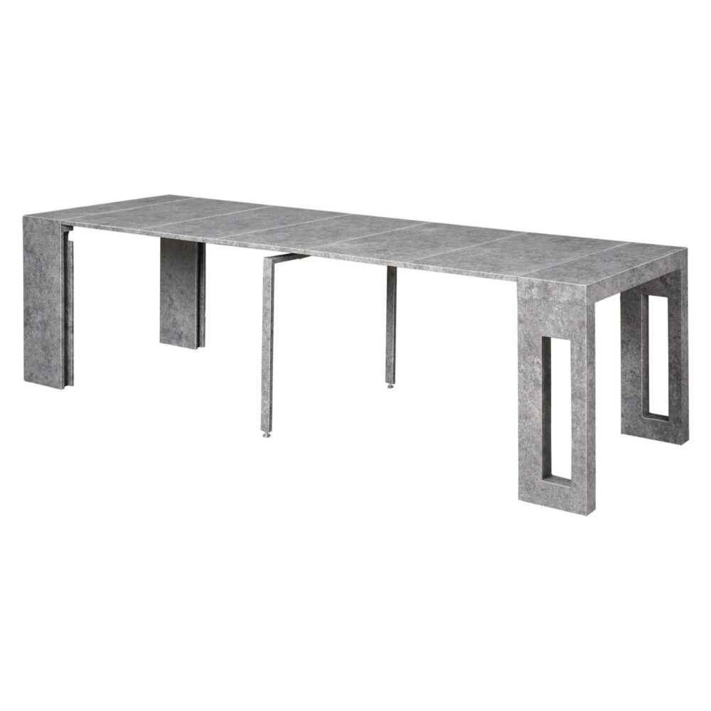 expandable-console-table-cement-gray-3-2000x2000w.jpg שולחן קונסולה נפתח אפור מלט לעיצוב הבית - יוקרה וסטייל – תמונה 3