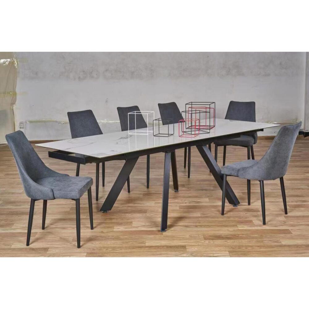 extendable-dining-table-with-ceramic-top-model-c133p-length-160-cm-1-2000x2000w.jpg שולחן אוכל להרחבה עם טופ קרמיקה – דגם C133P – תמונה 1