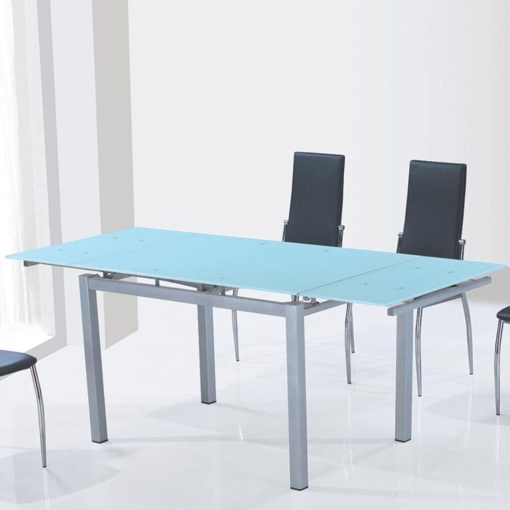glass-dining-table-extendable-1-2000x2000-1.jpg שולחן אוכל עם פלטת זכוכית 110 ס"מ - עיצוב מודרני – תמונה 2