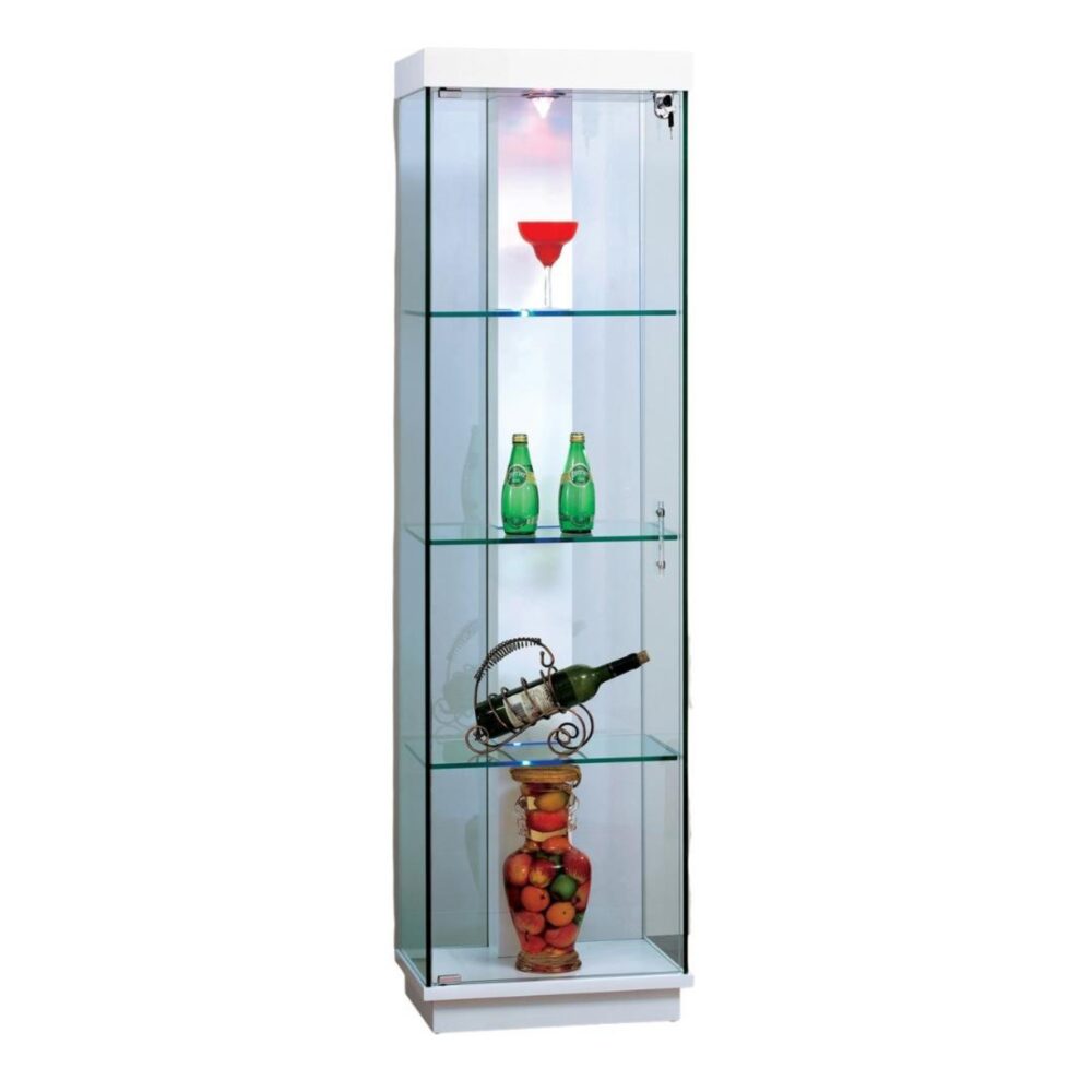 glass-showcase-white-1-2000x2000-1.jpg ויטרינה זכוכית לבן - עיצוב מודרני לבית איכותי – תמונה 2