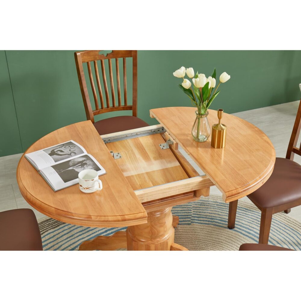 round-dining-table-natural-oak-3-2000x2000w.jpeg שולחן אוכל עגול אלון – שולחן איכותי לעיצוב הבית – תמונה 3