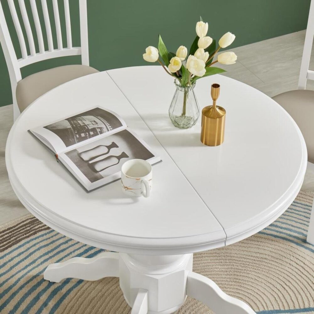 round-dining-table-white-5-2000x2000-1.jpg שולחן אוכל עגול לבן – שולחן איכותי לעיצוב הבית – תמונה 2