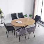 שולחן עגול דגם DT-193 MDF – עיצוב מודרני לבית