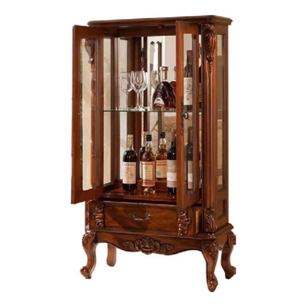 wooden-classic-showcase-zm307-2-2000x2000-1.jpg ויטרינה קלאסית מעץ - עיצוב יוקרתי ומרשים – תמונה 1
